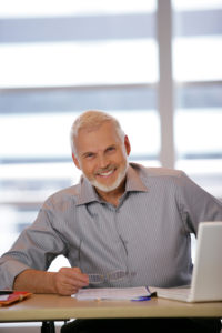 business man using meeting rooms